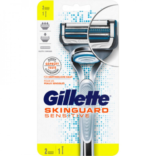 Gillette SkinGuard Sensitve Бритва + 2 лезвия