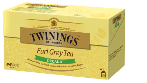 Чай Twinings Earl Grey Organic Эрл Грей Органик 25 х 2 г 