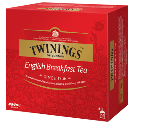 Чай Twinings 50x2гр. Английский завтрак