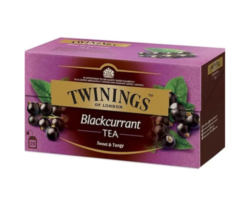 Чай черный Twinings черная смородина 25 пак 