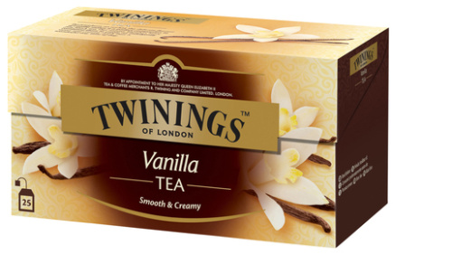Чай черный Twinings Vanilla (ваниль) 25 пак 