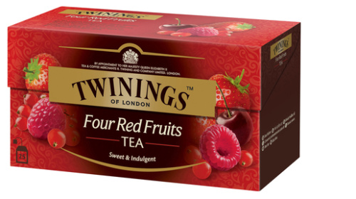 Чай черный Twinings 4 красные ягоды