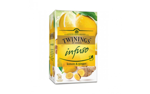 Ароматизированный чай Twinings Infusions Лимон и Имбирь20x1,5 г 