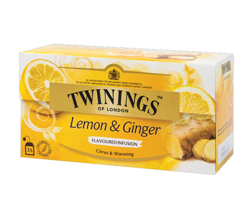 Чай Twinings Infusion Лимон и Имбирь 25шт