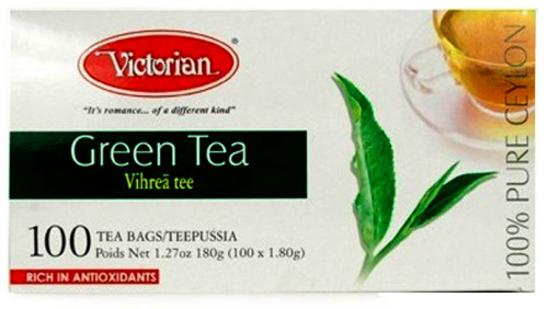 Victorian чай зелёный в пакетиках 100 шт