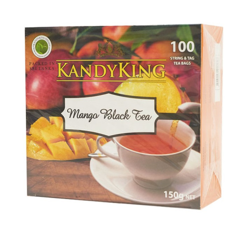 Kandy King чай черный с манго 150 г