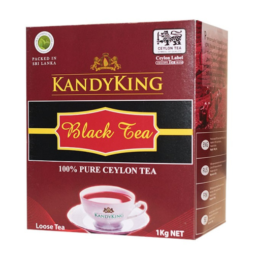 Kandy King черный чай в листьях 1000 г