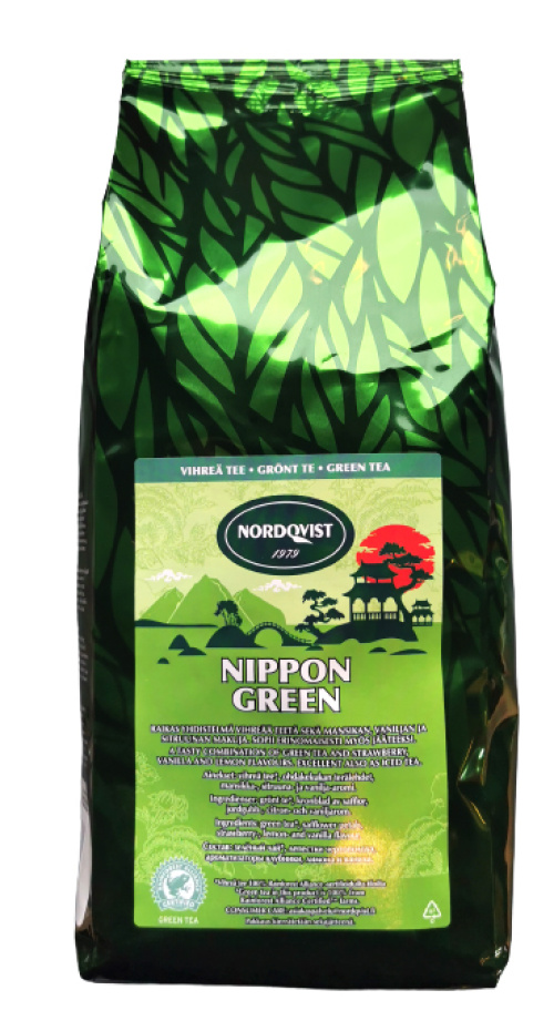 Nordqvist чай зелёный нипоннский 1000 г