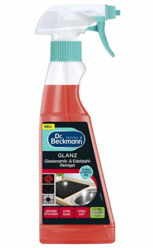Dr. Beckmann Чистящее средство для стеклокерамики и нержавеющей стали 250 мл