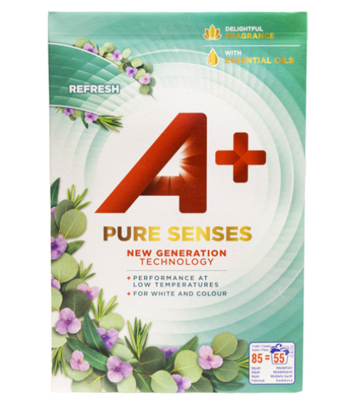 A+ Pure Senses Refresh Стиральный порошок 3,6кг 