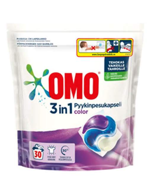 ОМО Капсулы для стирки цветного белья 30шт