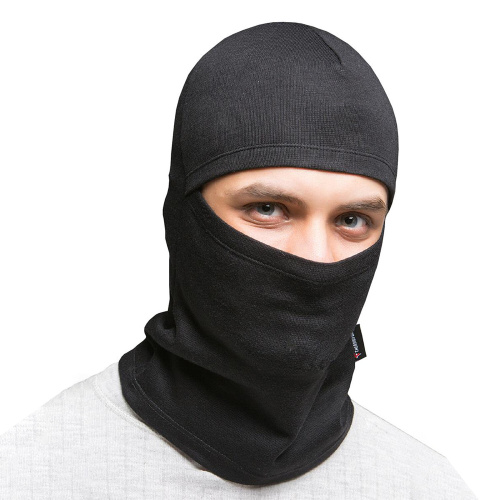 Лыжная маска Thermoform для взрослых, черная