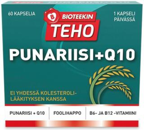 Bioteekin Teho Красный рис + Q 10 60 капс.