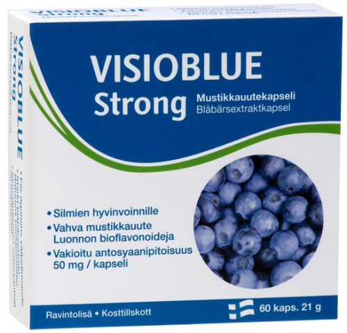 Visioblue Strong экстракт черники 60 капсул