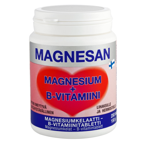 Magnesan + vitamin B 250 таблеток