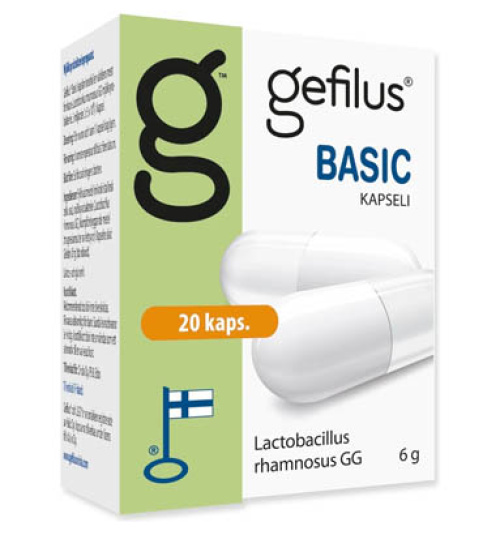 Gefilus Basic молочнокислые бактерии 20шт
