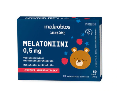 Макробиос Юниор Мелатонин 0,5 мг 60 таблеток