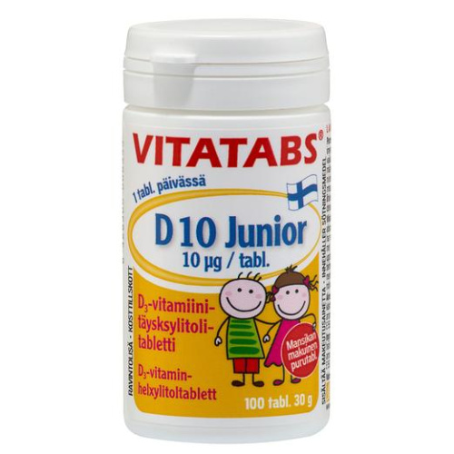 Vitatabs витамины D10 Junior 100 шт