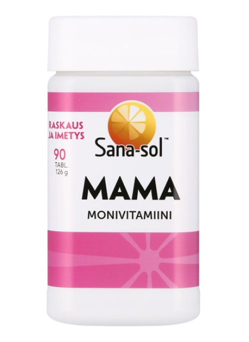Sana-sol Mama мультивитамины 126 г 90 таблеток