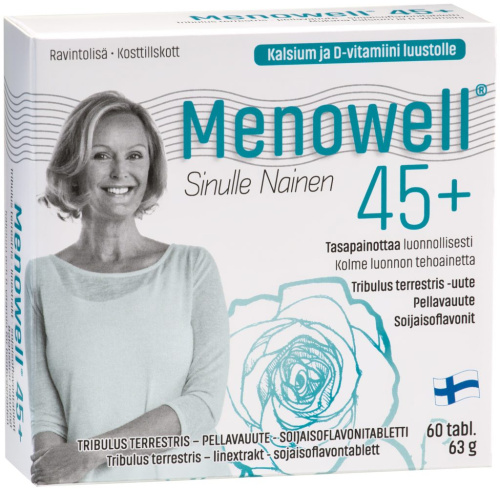 Menowell 45+ 60 таблеток, 63 г