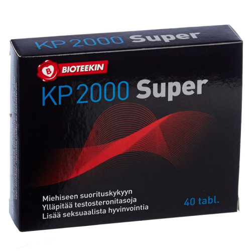 Биодобавки для потенции KP Super 200, 40 табл