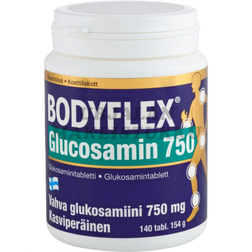 Bodyflex Glucosamin витамины 750 mg, 140 капсул