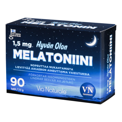 VN Hyvän Olon мелатанин 1,5 мг 90 таблеток