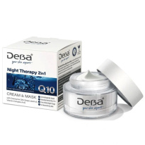 DeBa Q10 2 in 1 Night Therapy Cream&Mask
