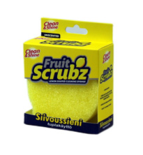 pesusieni Fruit Scrubz, keltainen