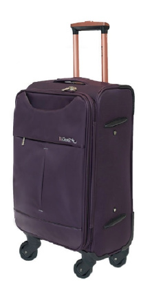 Alezar Lux Verona Набор чемоданов Фиолетовый  (20