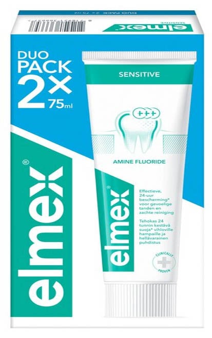 Elmex Зубная паста для чувствительных зубов 2x75 мл