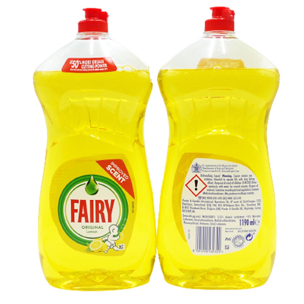 Жидкости для ручного мытья посуды FAIRY Wash Up Lemon 1190ml ...