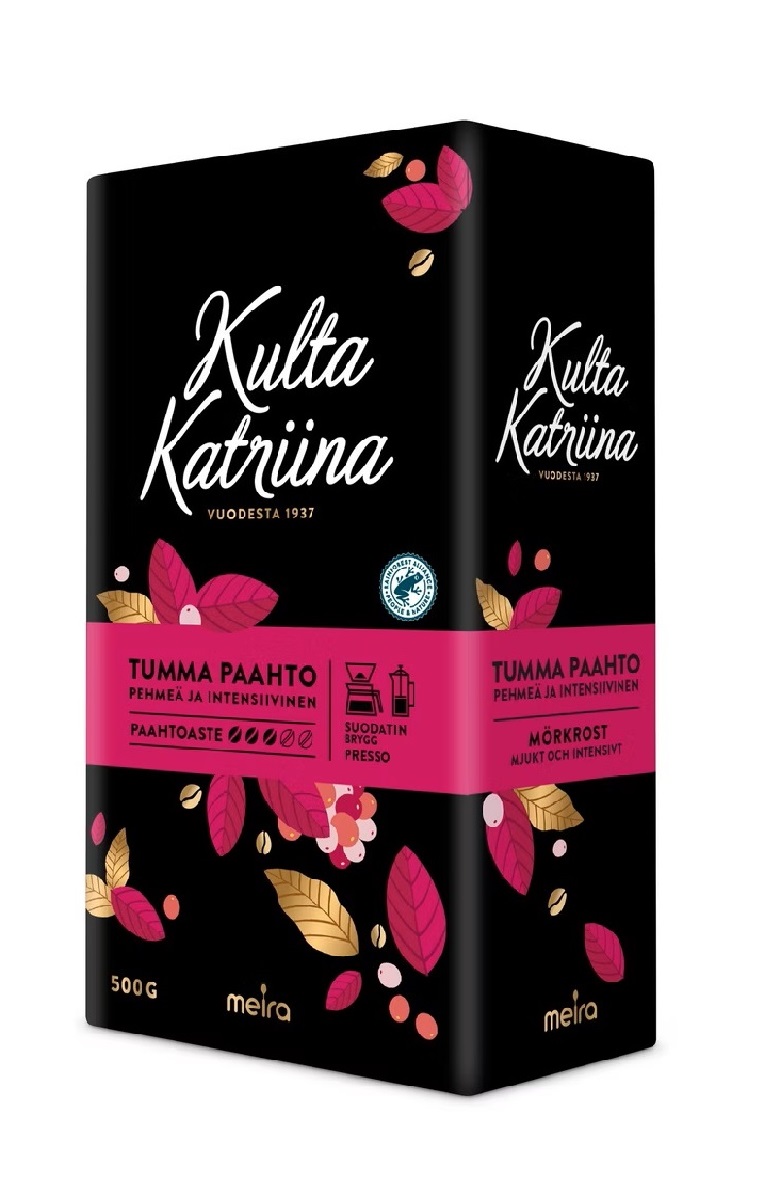 Кофе молотый Meira Kulta Katriina Tumma Paahto 500 гр.  