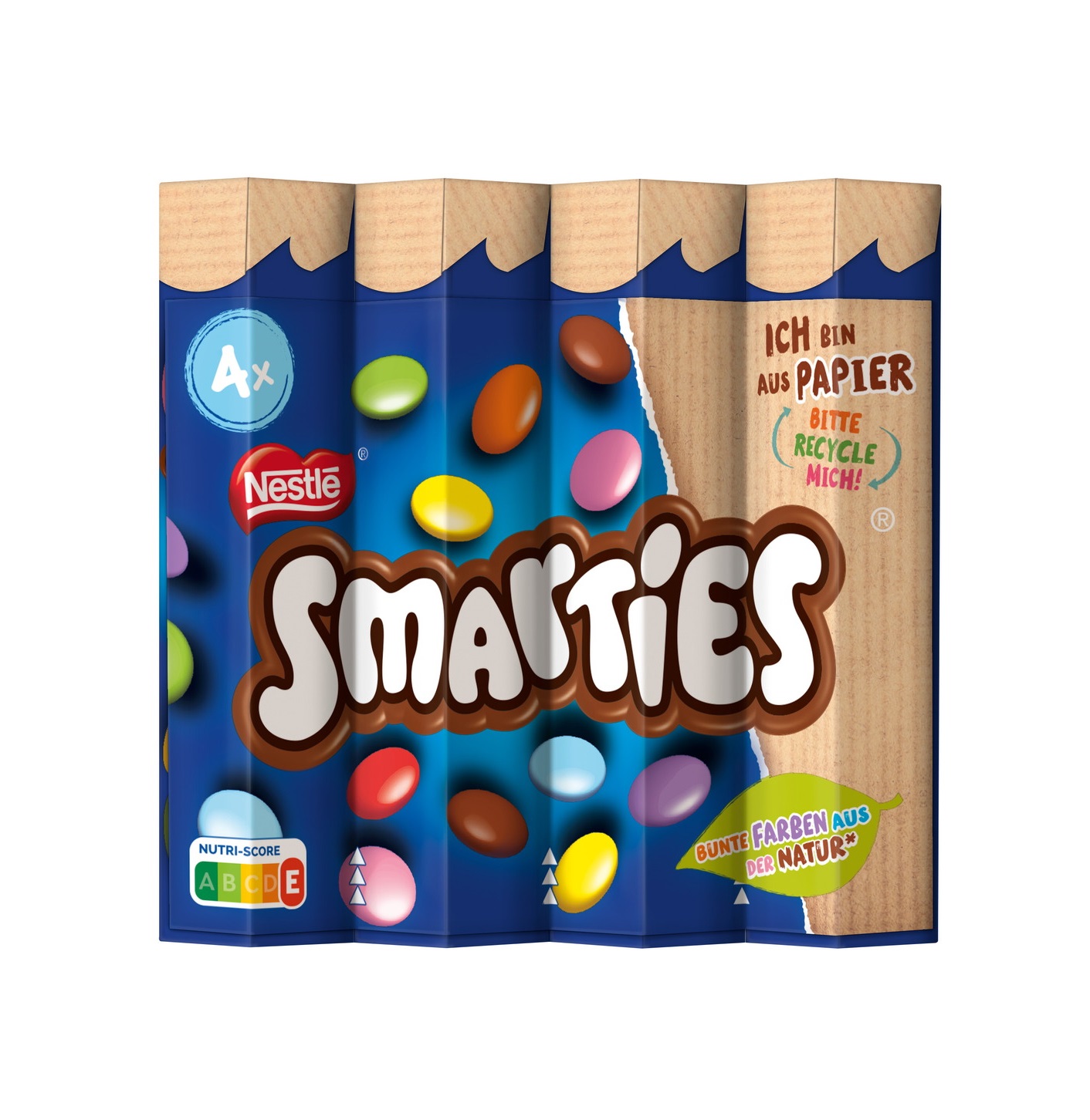 Nestle Smarties &#1064;&#1086;&#1082;&#1086;&#1083;&#1072;&#1076;&#1085;&#1099;&#1077; &#1076;&#1088;&#1072;&#1078;&#1077; (4x34 &#1075;) 136 &#1075;
