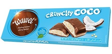 Wawel Шоколад Crunchy Coco 258 г Шоколад с кокосом