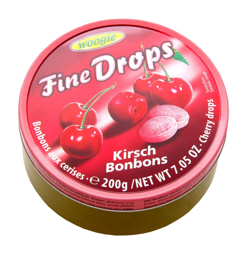 Woogie Candies With Cherry Flavour 200g