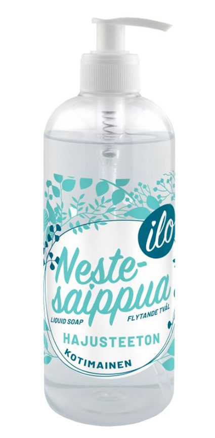 ILO Pumppusaippua 500 ml Hajusteeton
