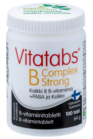 Комплекс витаминов группы В Vitatabs 64 гр, 100 табл