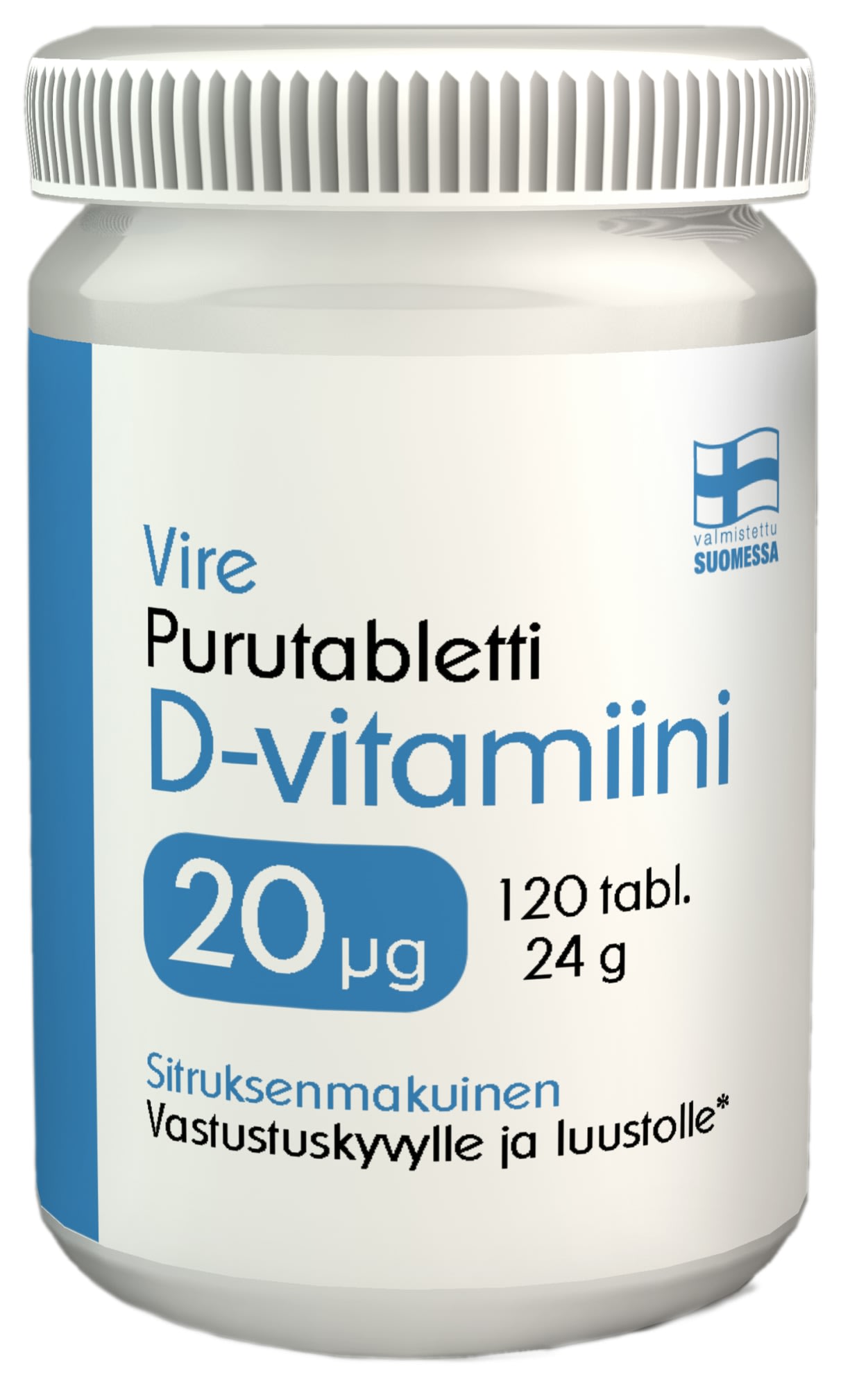 Vire Vitamin D3 20мг таблетки с лимоном 