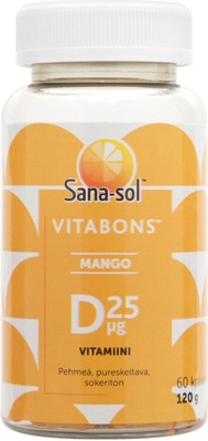 Sana-Sol витамин D 25мкг 60 шт