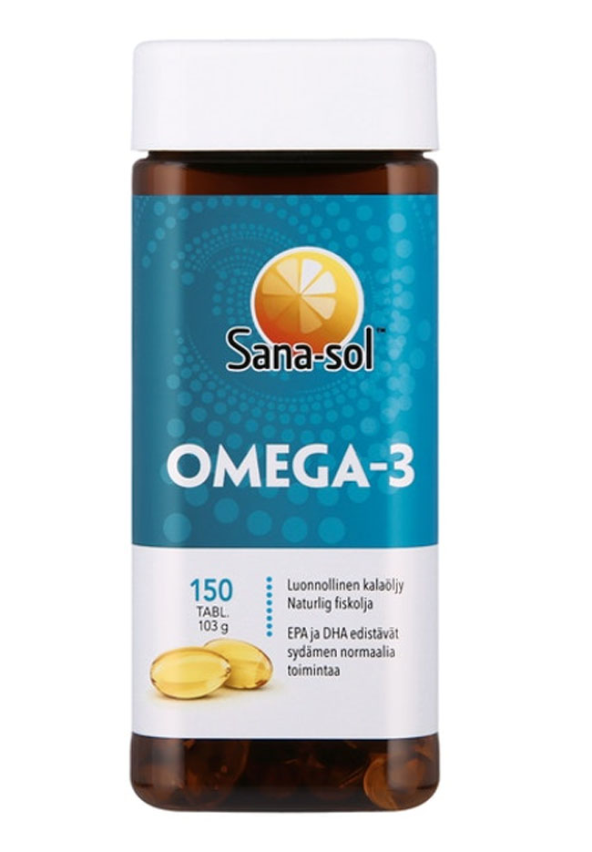 Sana-Sol рыбий жир Омега-3 103г 150 капсул
